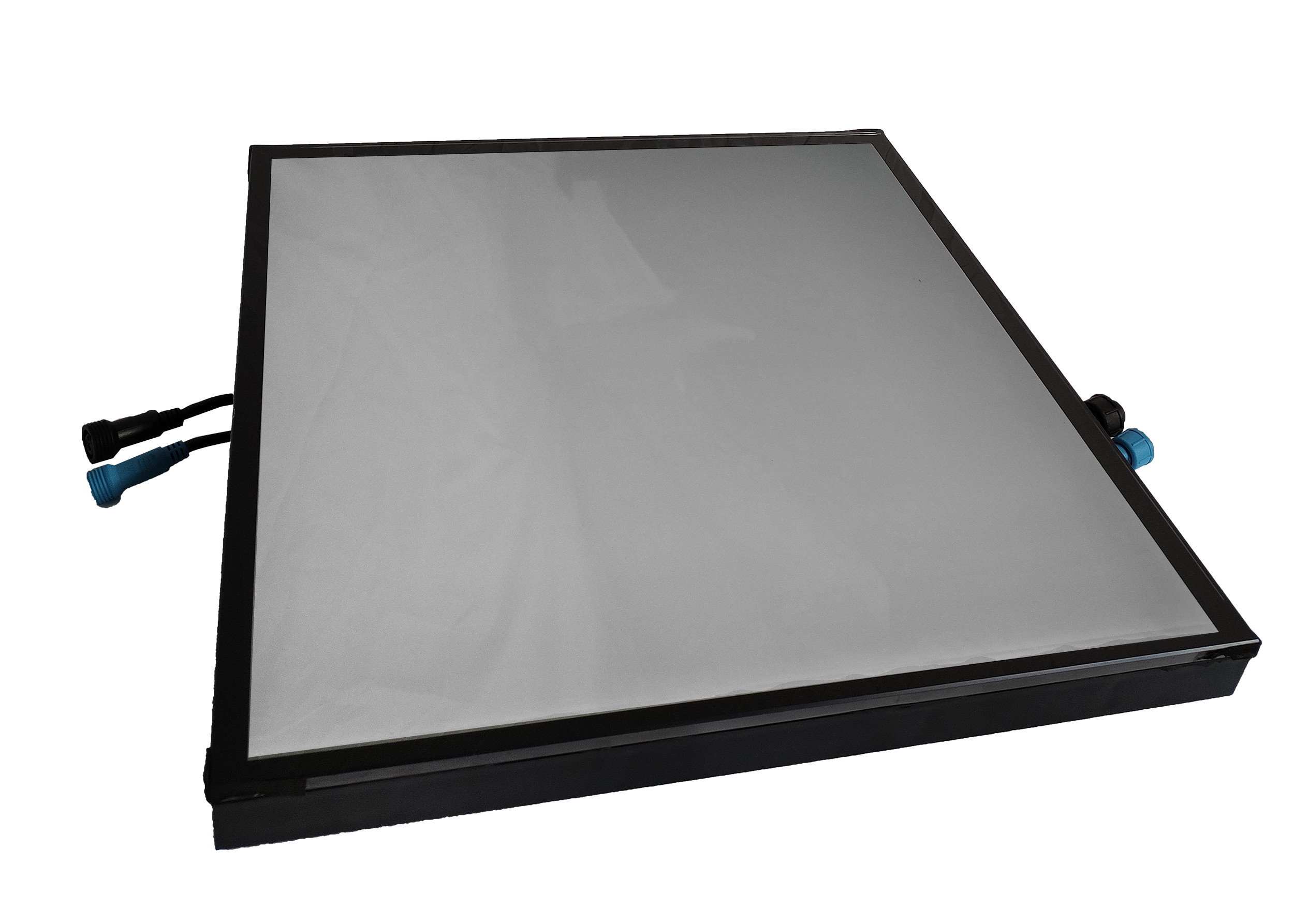 50x50cm LED Light Dance Floor Tempered Glass Waterproof Mirror RGB