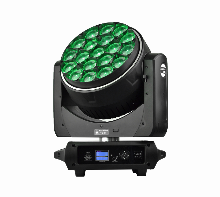 LED Moving Head Wash Zoom Rotation 19pcs 40W 4 In 1 Stage Light For Wedding Event
