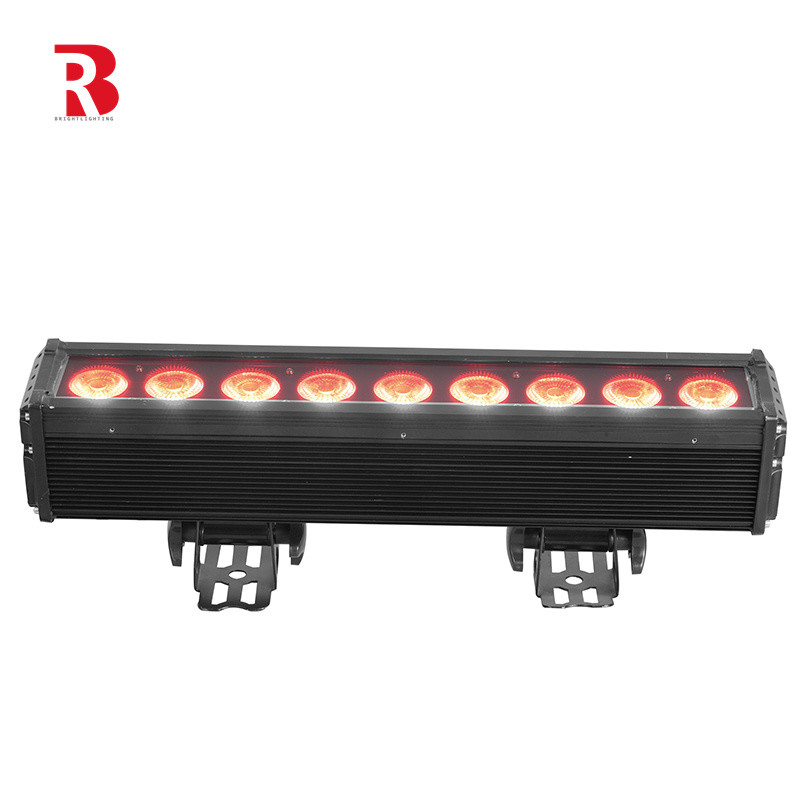 9 X 12W 4in1 Stage Effect Machine 9 / 14 / 36CH  LED Wash Light  40 Degree Beam