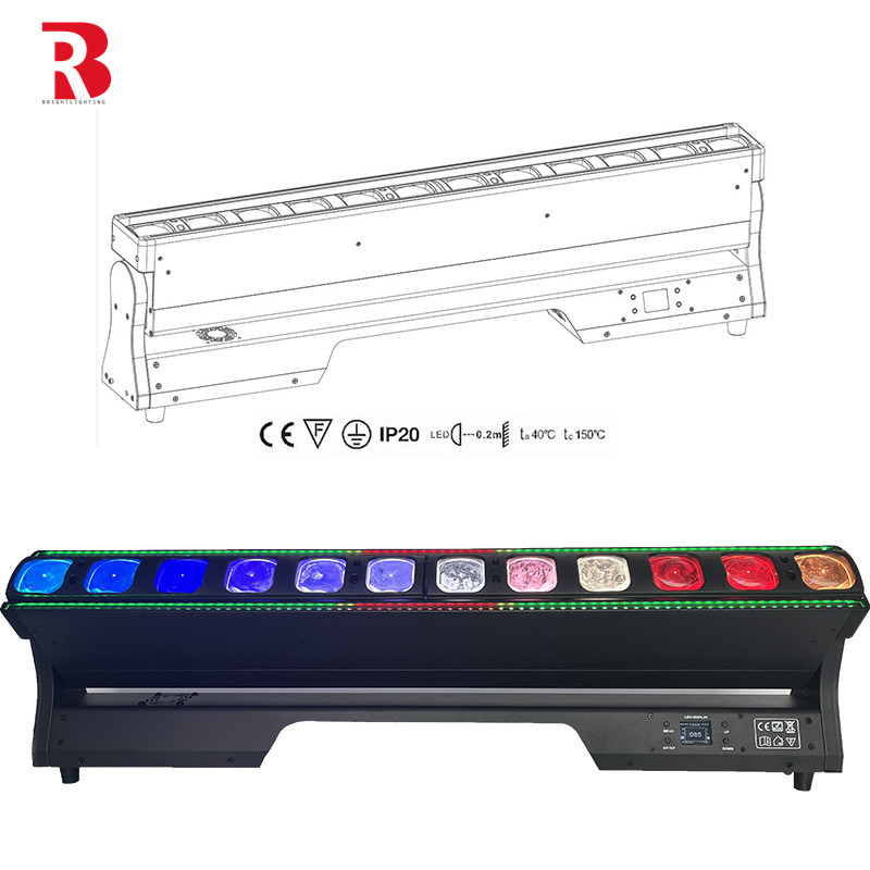 164*0.5w RGB 3in1 LED Bar Beam Moving Head For Theater Productions