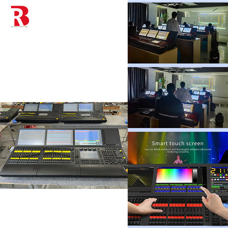 Versatile Handling Stage DMX Controller System Dmx Theatre Lighting Full Size For Disco