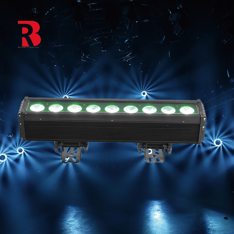 Waterproof Wash 9PCS*12W 4in1 Aluminum LED Bar Stage Light For Indoor