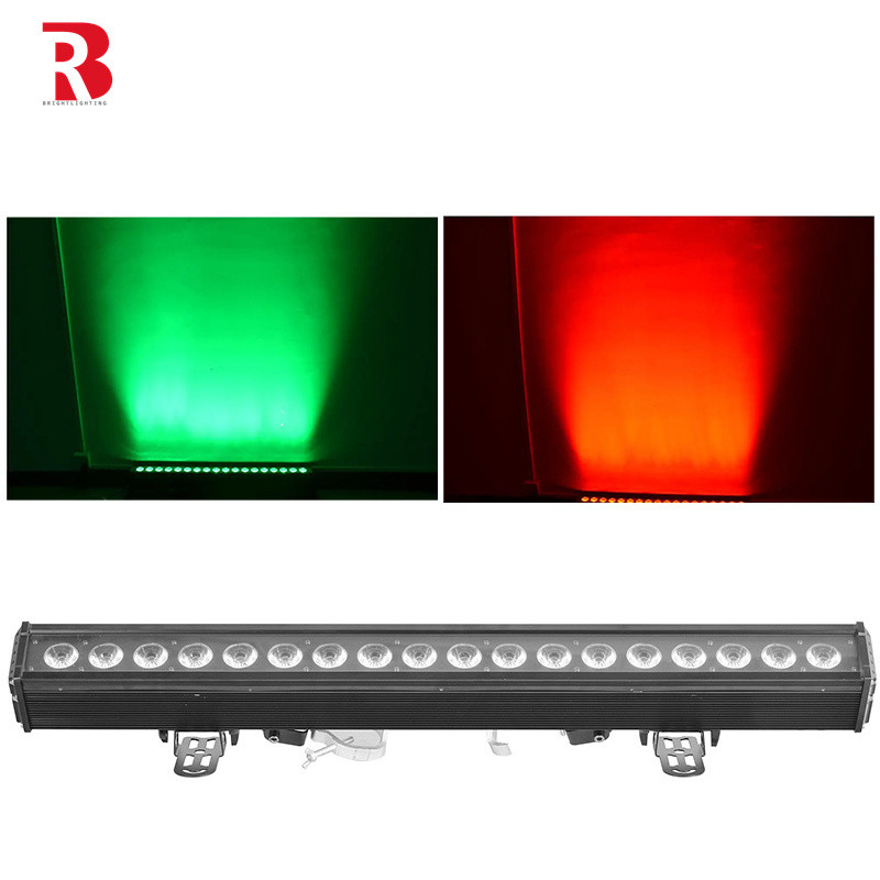 Outdoor 18×12W RGBWA 5in1 LED Stage City Waterproof Point Control Wash Light