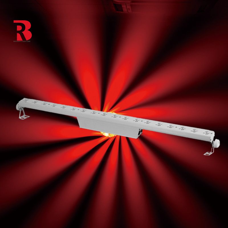 18*4W 240V LED Zoom Wash Bar Light Aluminum For Show Event Concert