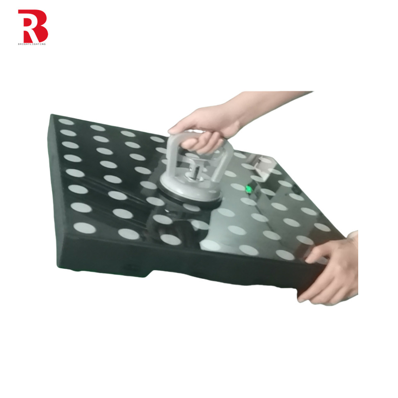 Tempered Glass Panels Light Magnetic 3D Led Dance Floor Stage Lights