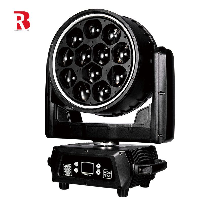 Indoor LED DMX Moving Head Beeye Stage 12pcs 40W RGBW DJ Zoom Wash Light