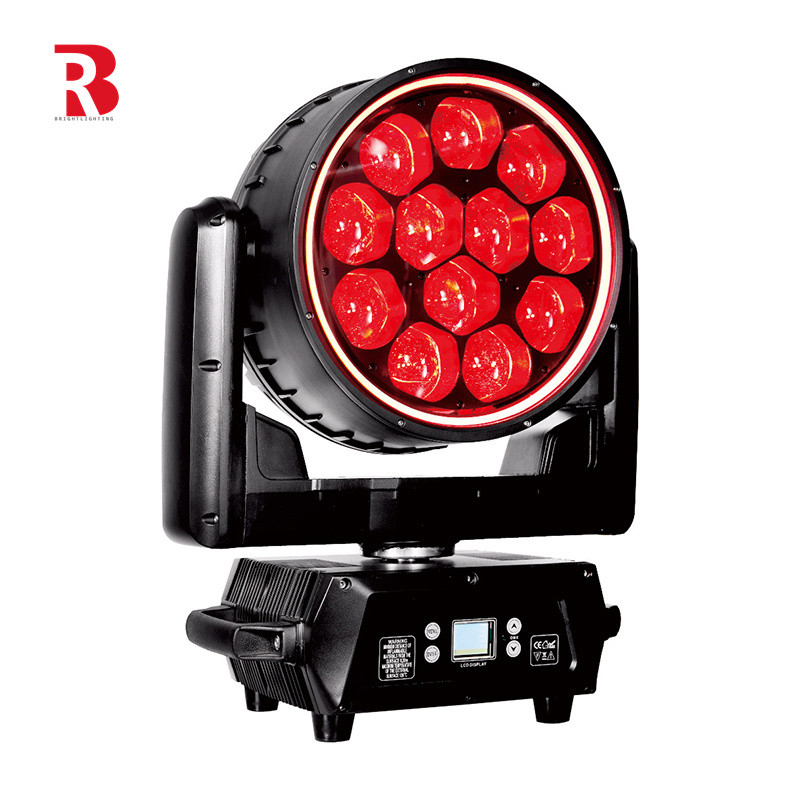 LED Effect Moving Head Beeye Stage 12pcs 40W RGBW Dj Bar Disco Zoom Wash Light