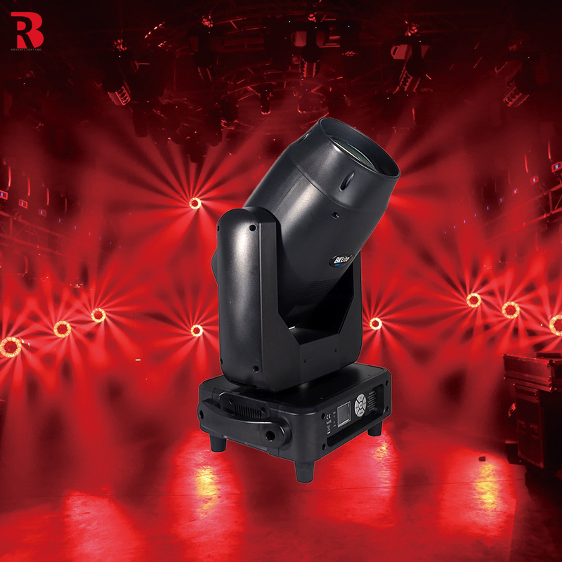380W LED Beam 16CH LCD Display LED Moving Head Stage Light For Wedding
