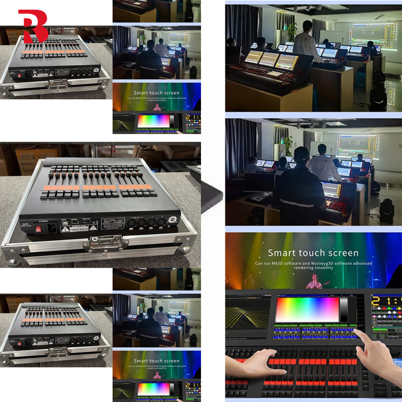Top Quality Moving Head Light Controller Fader Wing Dj Lighting Console For Night Party Light