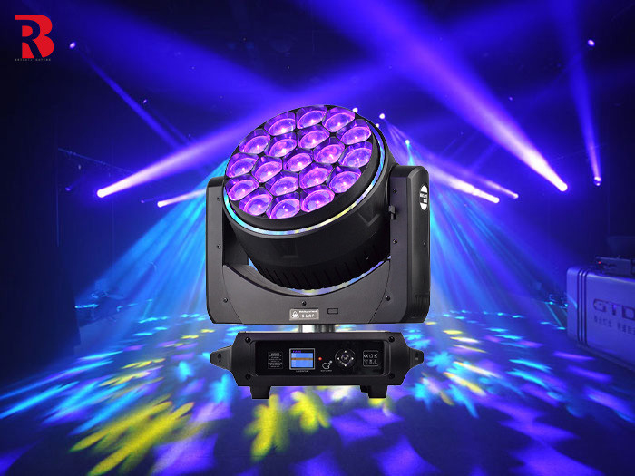 LED 240V 19PCS*40W High Brightness LED Moving Head Stage Light For Outdoor