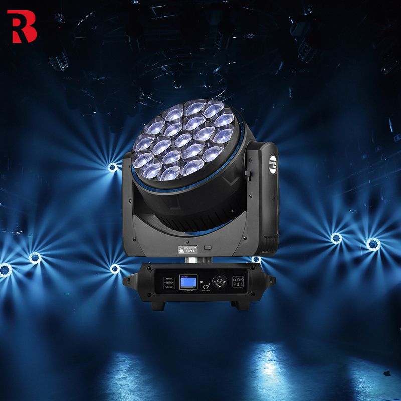 LED 240V 19PCS*40W High Brightness LED Moving Head Stage Light For Outdoor