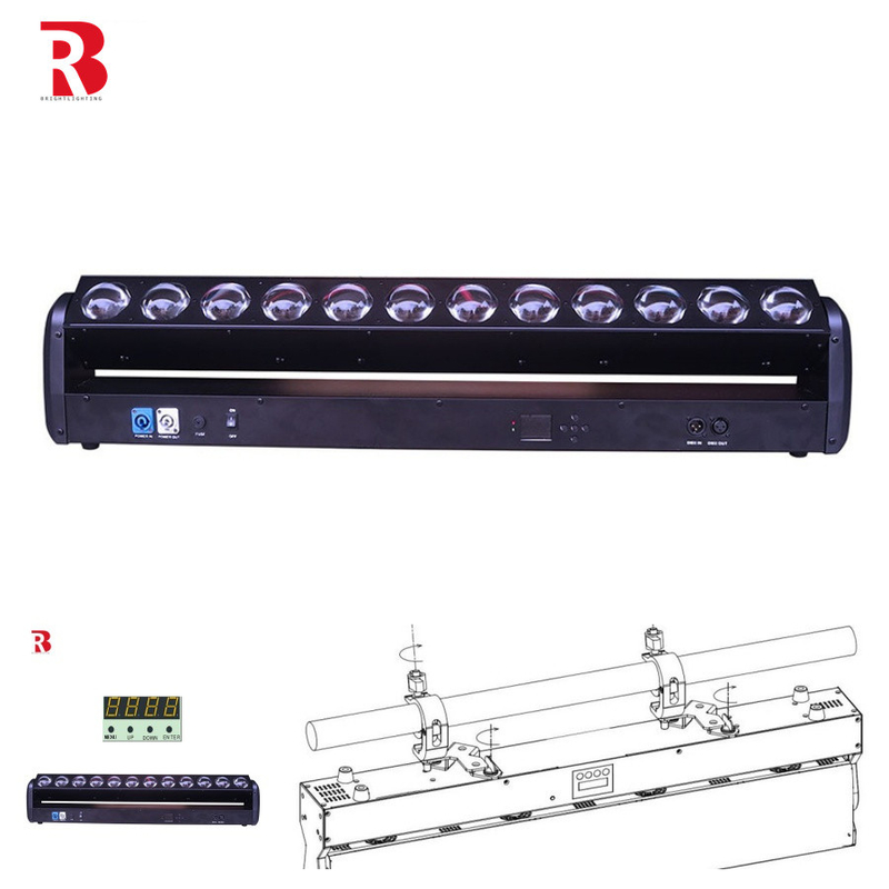 12 Pieces 30W Moving Head Light For Stage Nightclub Dancing Large Event