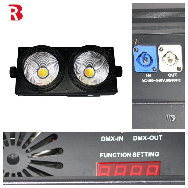 Two Eyes Led Blinder Light 2x150w Cob Blinder Outdoor Waterproof 2 Eyes Audience Blinder