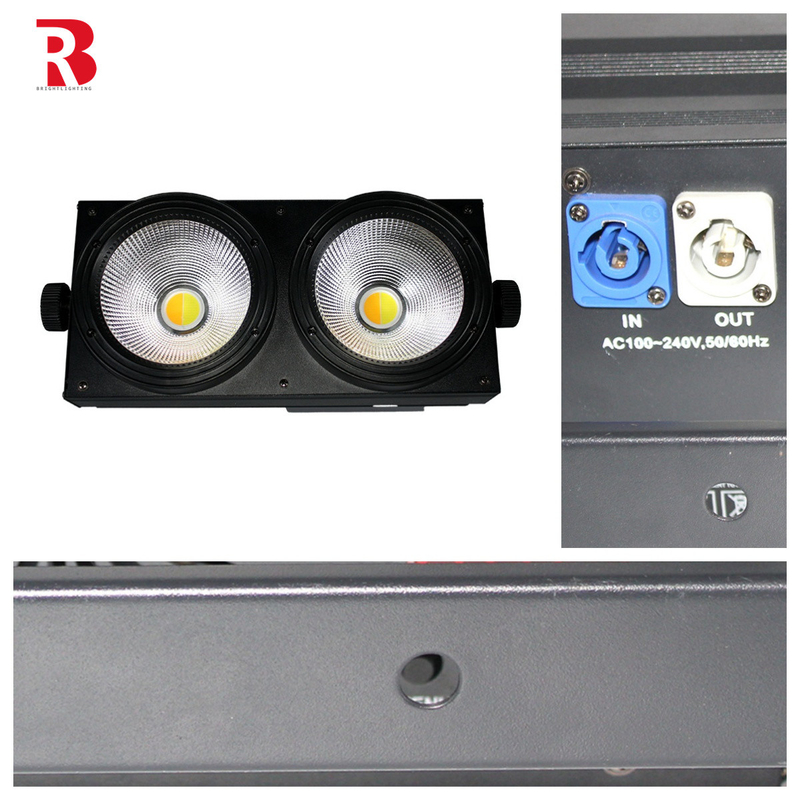 Two Eyes Led Blinder Light 2x150w Cob Blinder Outdoor Waterproof 2 Eyes Audience Blinder