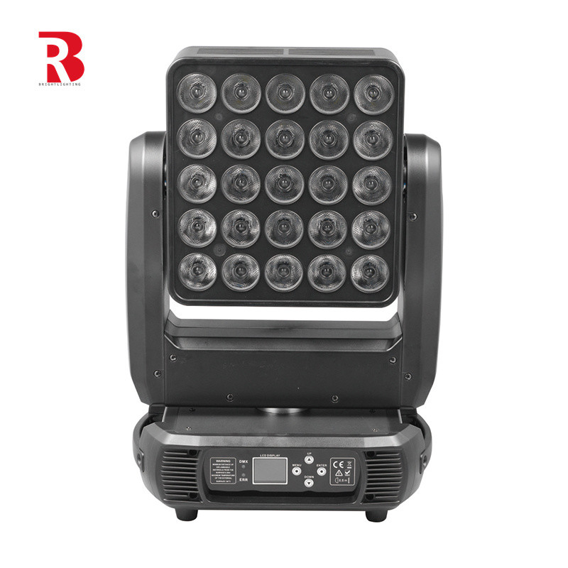 25*12W RGBW 4in1 LED Matrix Moving Head Light For DJ Concert Event Show
