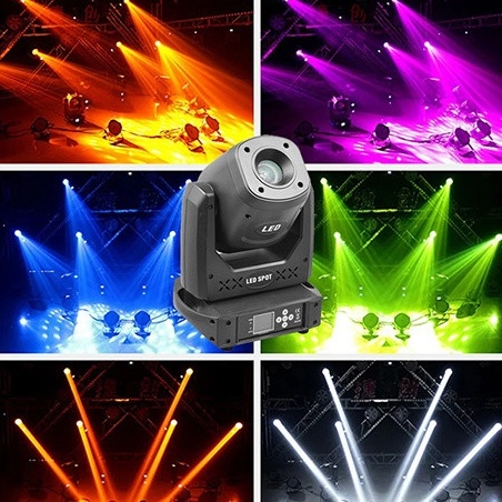 150W DMX White Beam Spot Wash Moving Head Stage Light With Beam Angle 15 Degree