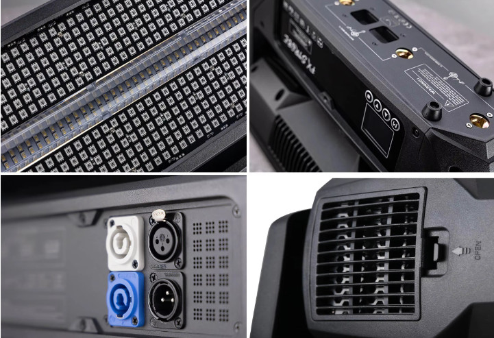 For Disco Party Club Bar DJ Show Pixel Panel LED Moving Strobe Light
