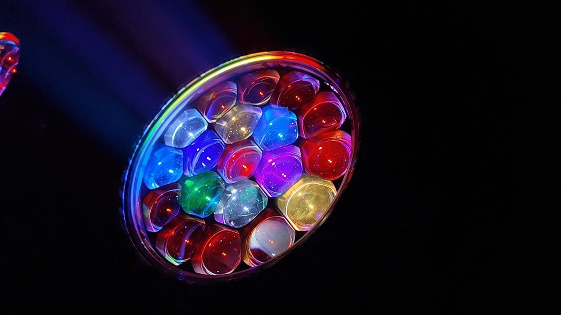 Moving Head Stage Light RGBW 4in1 LED  7°～45° Beam Angle