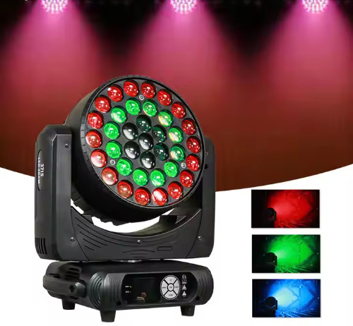 Professional Stage 37*15w LED Moving Head Stage Light For Dj