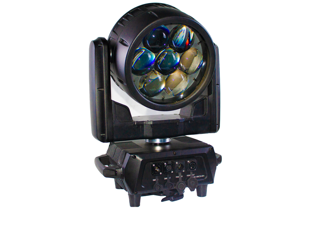 Outdoor IP65 7leds*60w LED Moving Head DJ Stage Light For Show