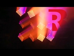 RGBW 4-In-1 Matrix Moving Head Lights With Various Stroboscopic Dyeing Effects