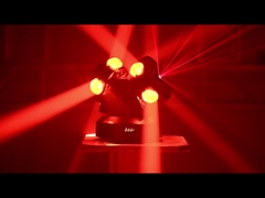 Red Green Laser DMX512 Double -headed fire wheel