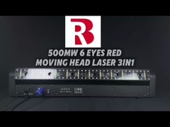 Beam Moving Head Light 3 in 1 Laser Light Bead Color Gradient Show