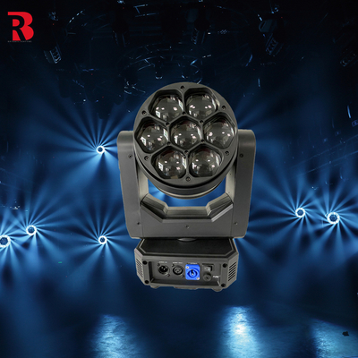 7*40W RGBW 4in1 LED Moving Head Stage Light For Party Wedding Show