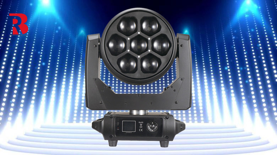 LED Beeeye Zoom 7*40W Indoor LED Moving Head Light For Bar Disco Concert