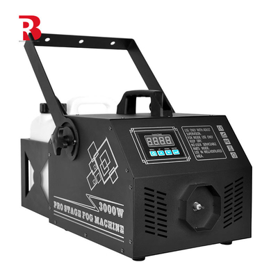 3000W Fog Smoke Machine DMX Hood Remote Control For Professional Stage