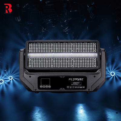 1000W LED Strobe RGB 3in1 DMX512 Black LCD For Party Show Indoor Concert
