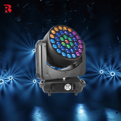 RGBW 4in1 Stage LED Wash Zoom Moving Head Light For Show Wedding