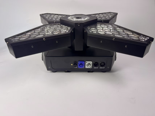 Retro Fan 4 Leaves 3in1 LED For Live Show Beam Moving Head Light